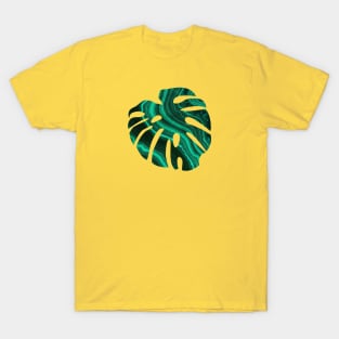 Green Marble Leaf I T-Shirt